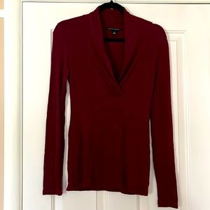 Banana Republic Long sleeve V neck blouse